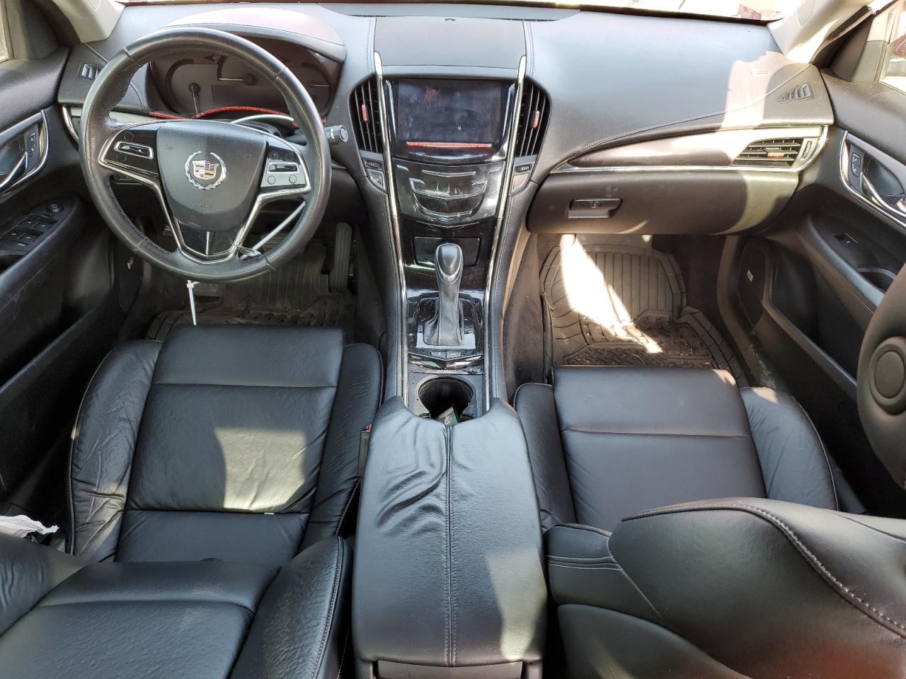 2013 Cadillac ATS VIN 1G6AA5RX5D0124420 Copart auction photo, front end / side damage thumbnail 8