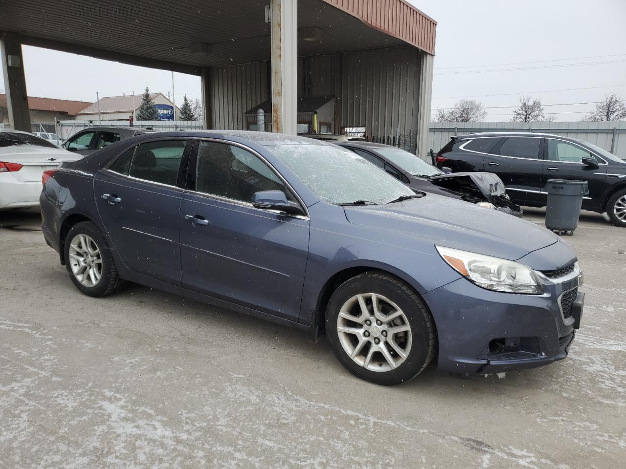 2014 Chevrolet Malibu VIN 1G11C5SL1EF280783 Copart auction photo, undercarriage / front end damage thumbnail 4