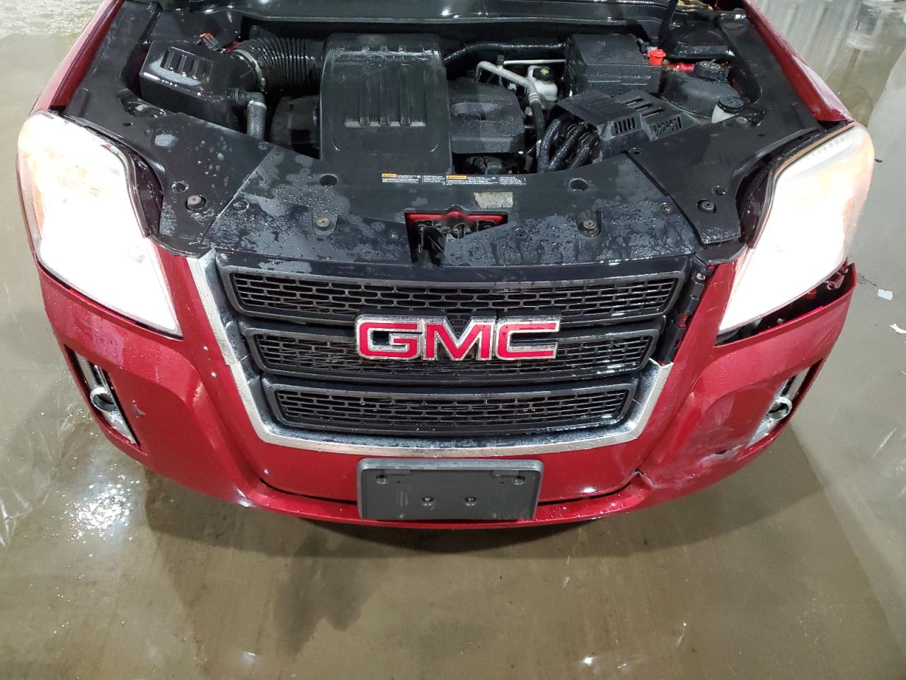 2015 GMC Terrain VIN 2GKFLVEK2F6275205 Copart auction photo, front end / side damage thumbnail 12