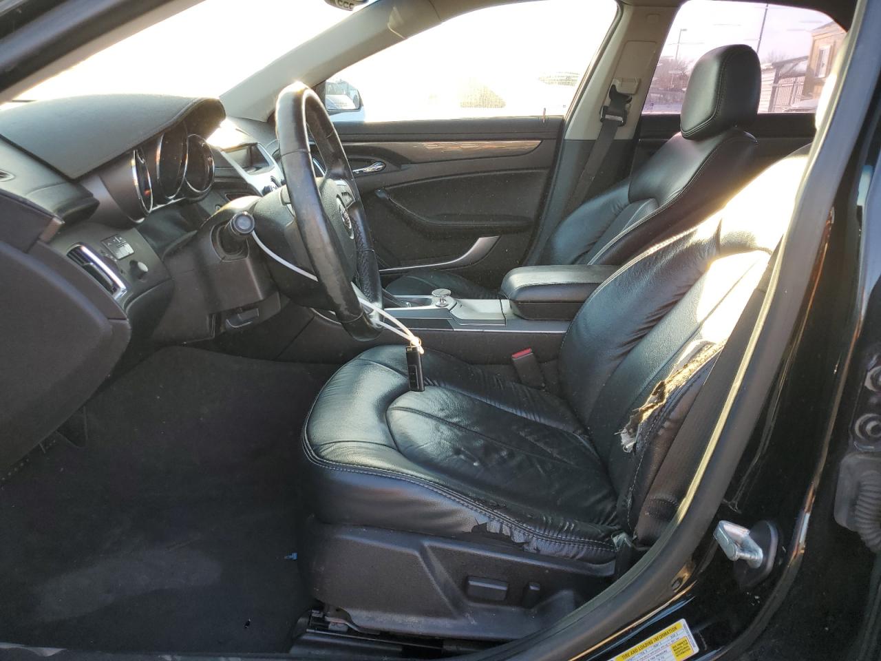 2012 Cadillac CTS VIN 1G6DC5E58C0122090 Copart auction photo, front end / damage history damage thumbnail 8
