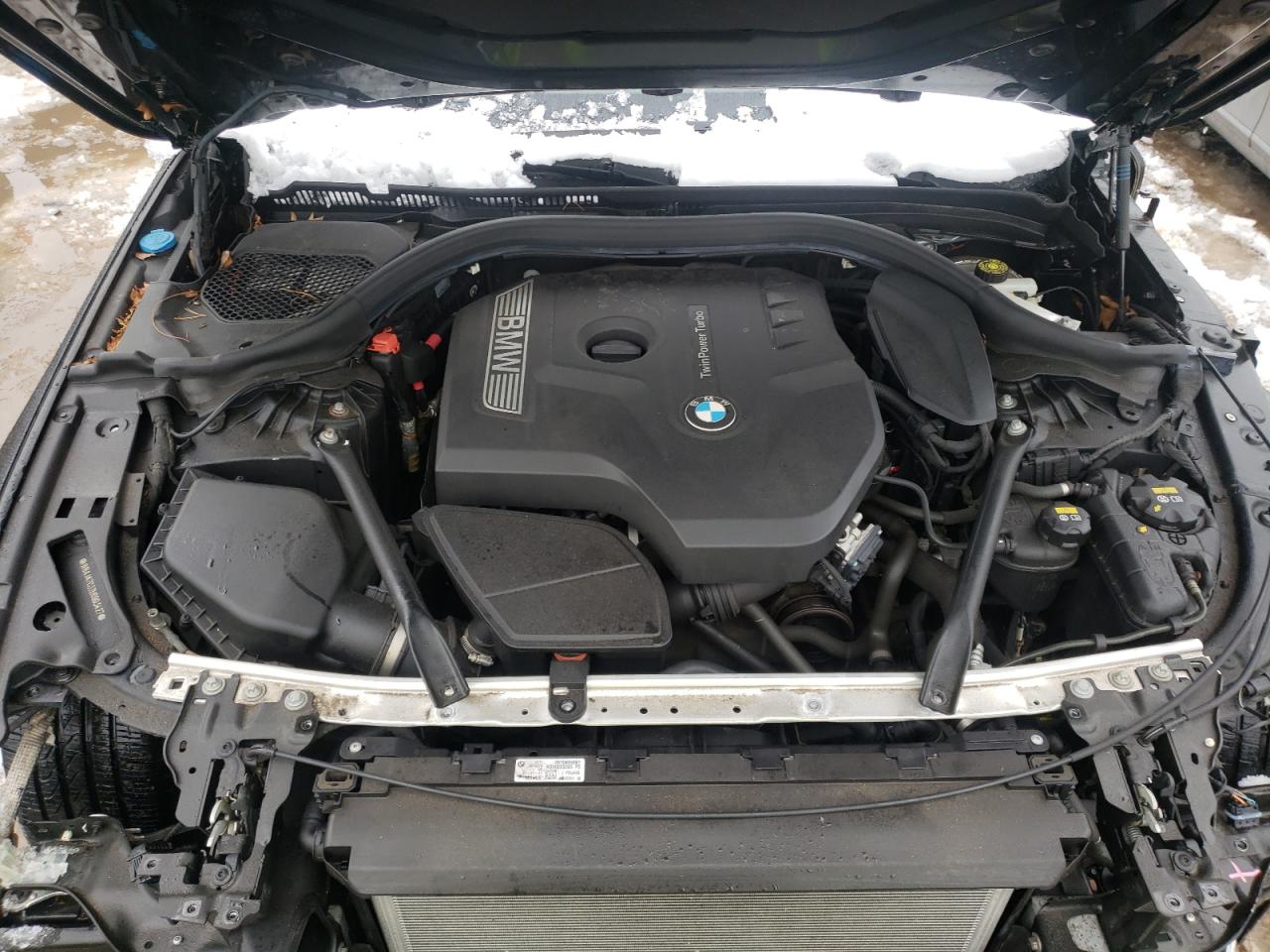 2017 BMW 5er VIN WBAJA7C32HG903427 Copart auction photo, front end damage thumbnail 11