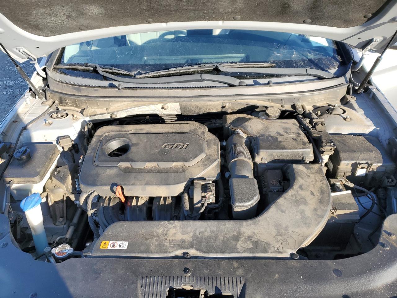 2016 Hyundai Sonata VIN 5NPE24AF4GH332451 Copart auction photo, side / rear end damage thumbnail 11
