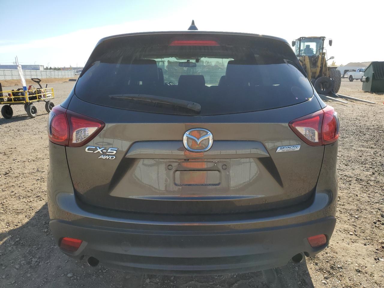 2016 Mazda CX-5 VIN JM3KE4DY7G0918346 Copart auction photo, side / front end damage thumbnail 6