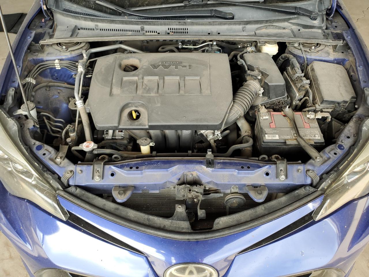 2017 Toyota Corolla VIN 2T1BURHE4HC829379 Copart auction photo, rear end damage thumbnail 11