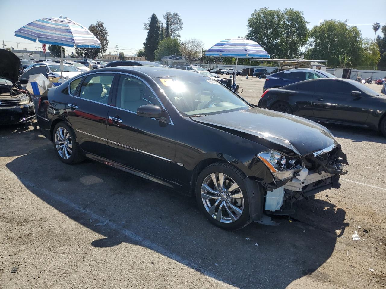 2008 Infiniti M VIN JNKAY01E78M606874 Copart auction photo, front end / minor dent/scratches damage thumbnail 4