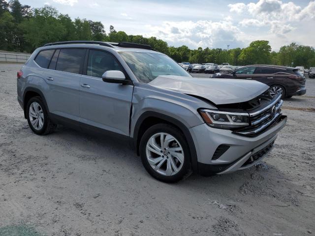 2021 Volkswagen Atlas VIN 1V2JR2CA0MC547184 Copart auction photo, front end / minor dent/scratches damage thumbnail 4