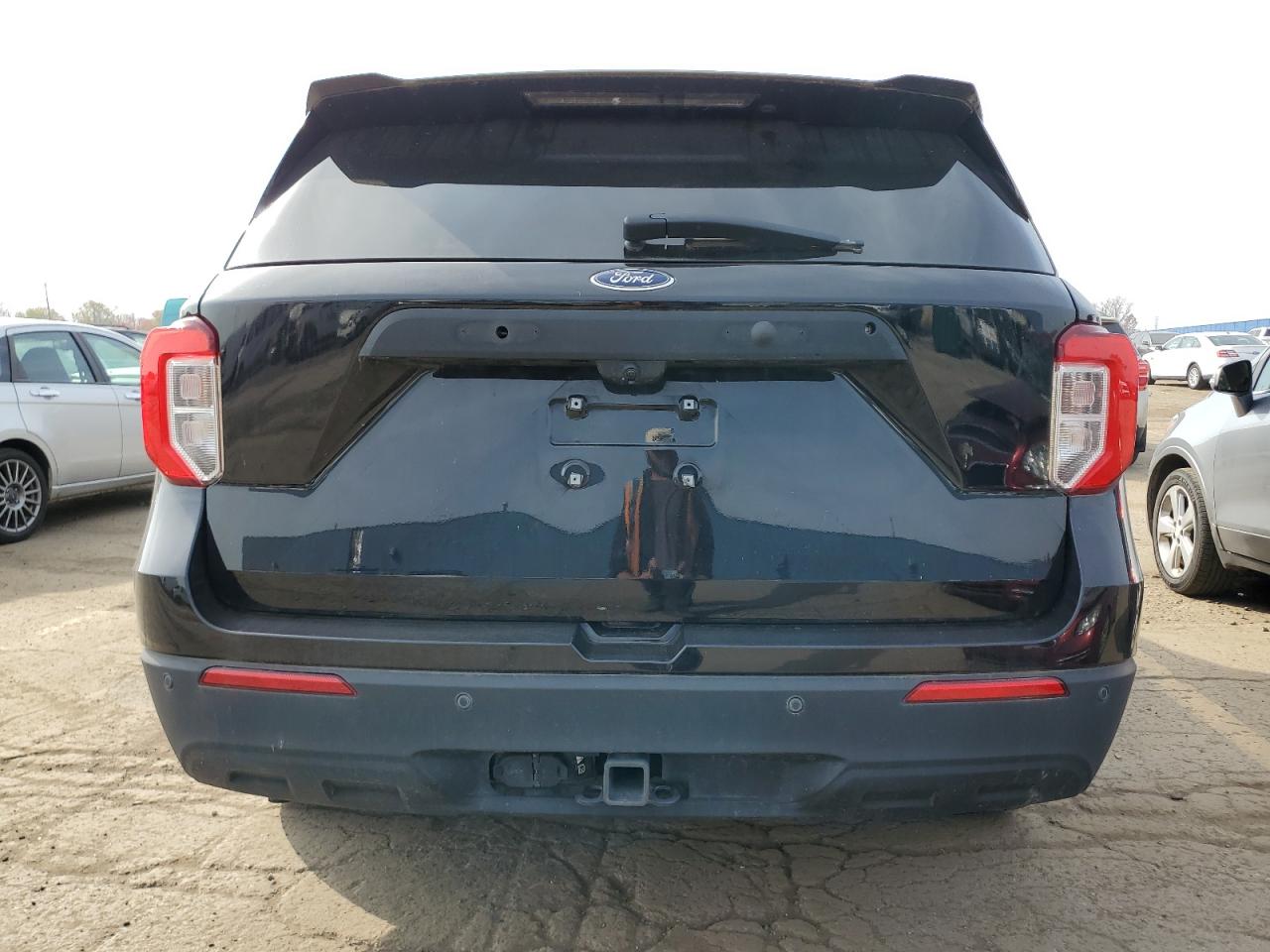 2021 Ford Explorer VIN 1FM5K8AB3MGA18774 Copart auction photo, front end damage thumbnail 6