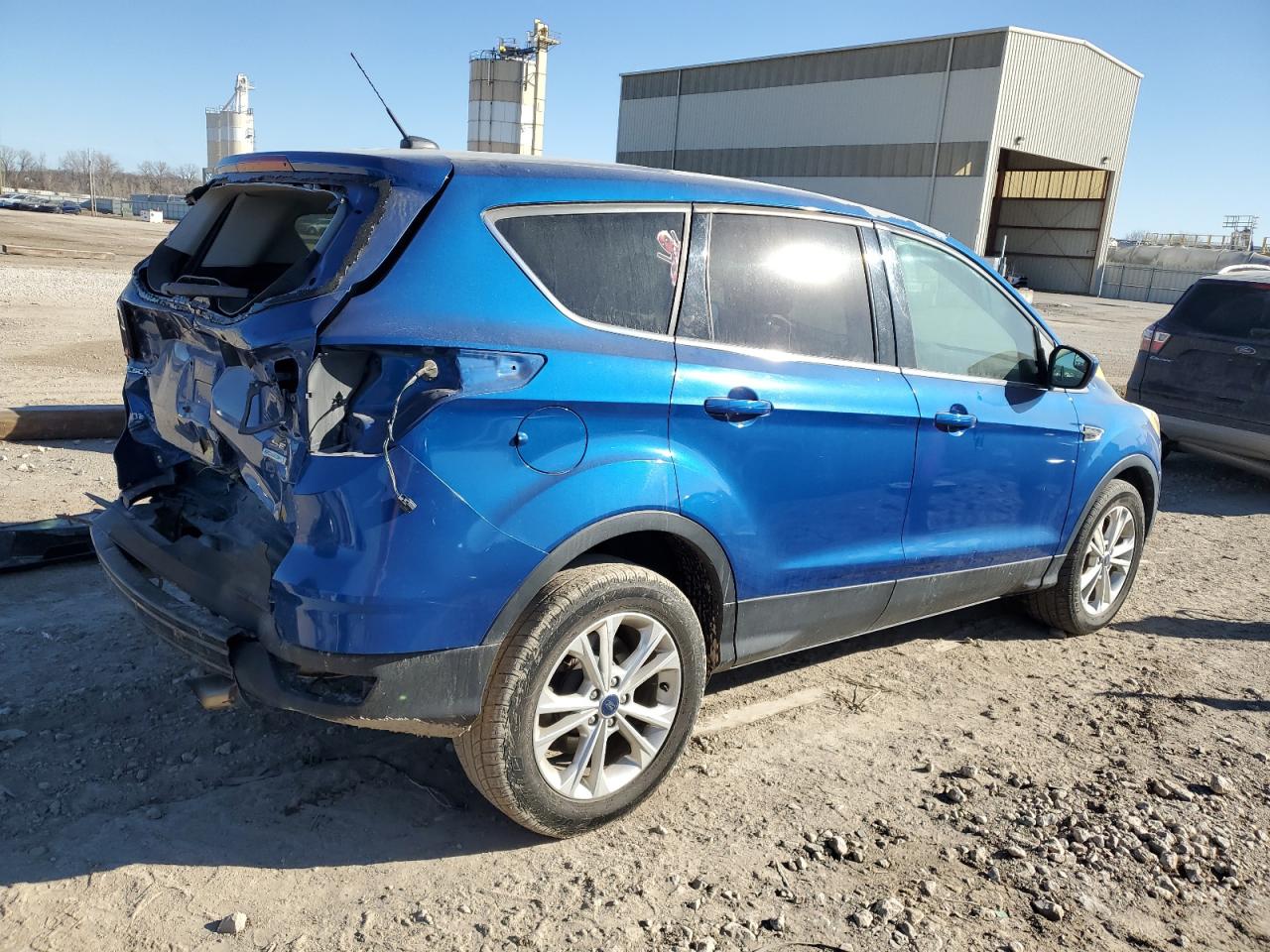 2017 Ford Escape VIN 1FMCU0G90HUA24501 Copart auction photo, rear end damage thumbnail 3