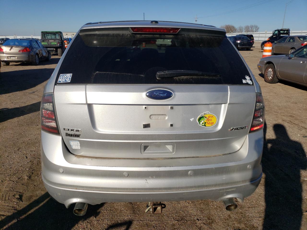 2009 Ford Edge VIN 2FMDK30C49BA74858 Copart auction photo, hail damage thumbnail 6