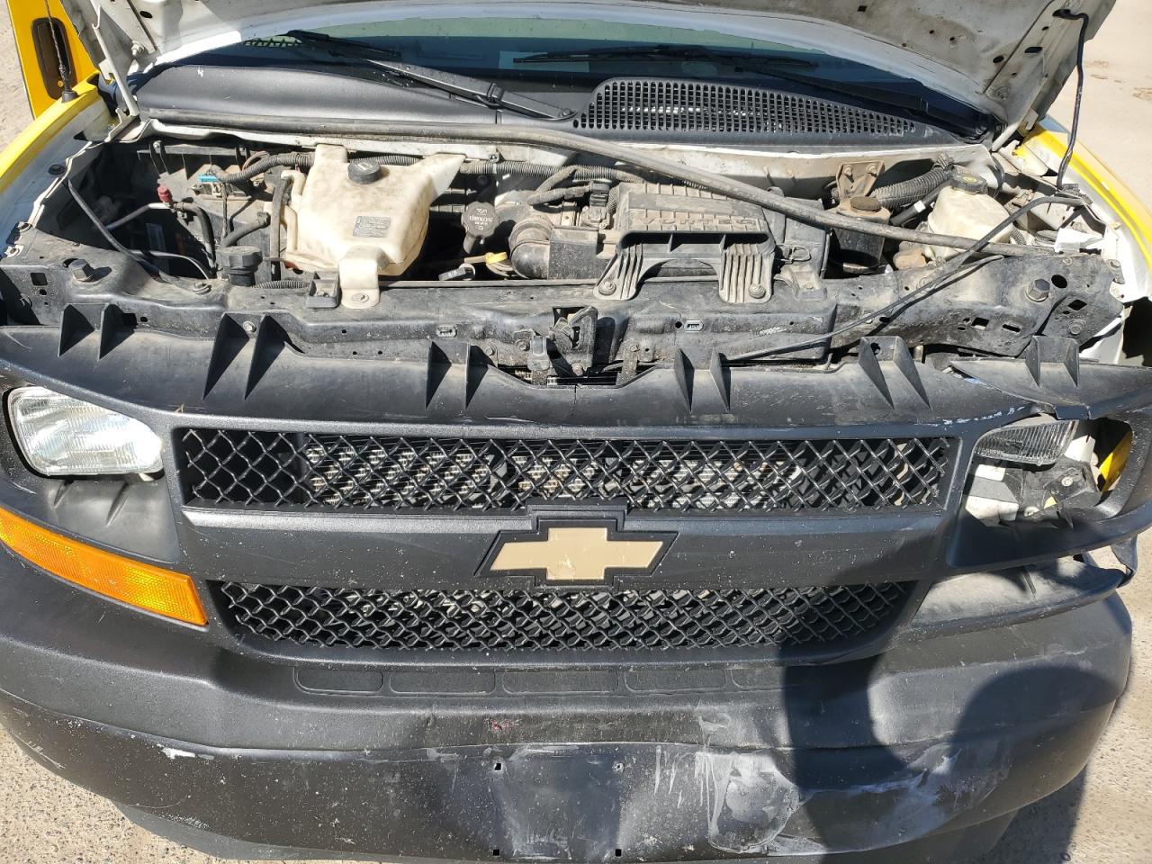 2017 Chevrolet Express VIN 1GCWGBFF2H1342617 Copart auction photo, front end damage thumbnail 12
