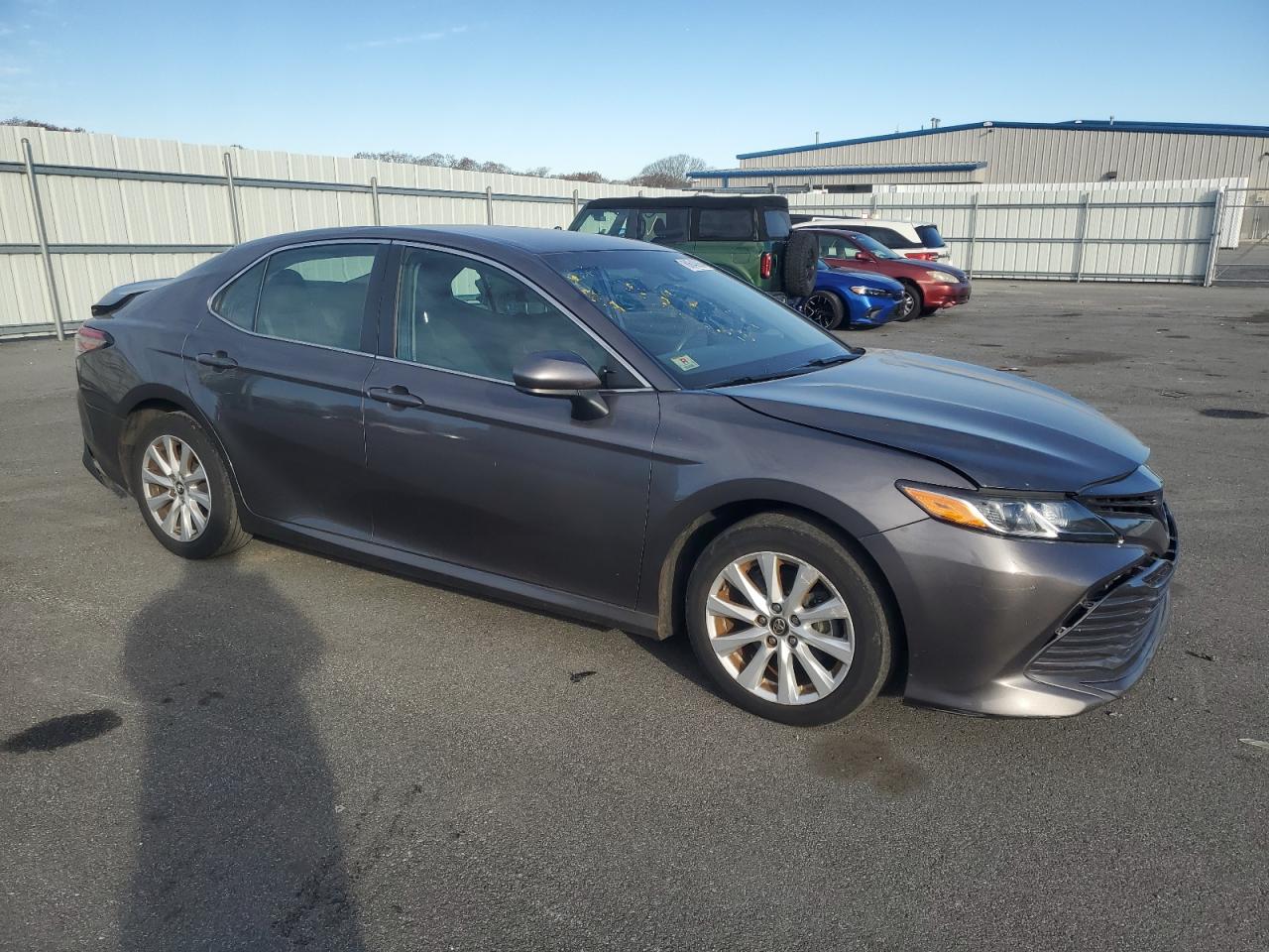 2018 Toyota Camry VIN 4T1B11HKXJU079524 Copart auction photo, rear end / front end damage thumbnail 4