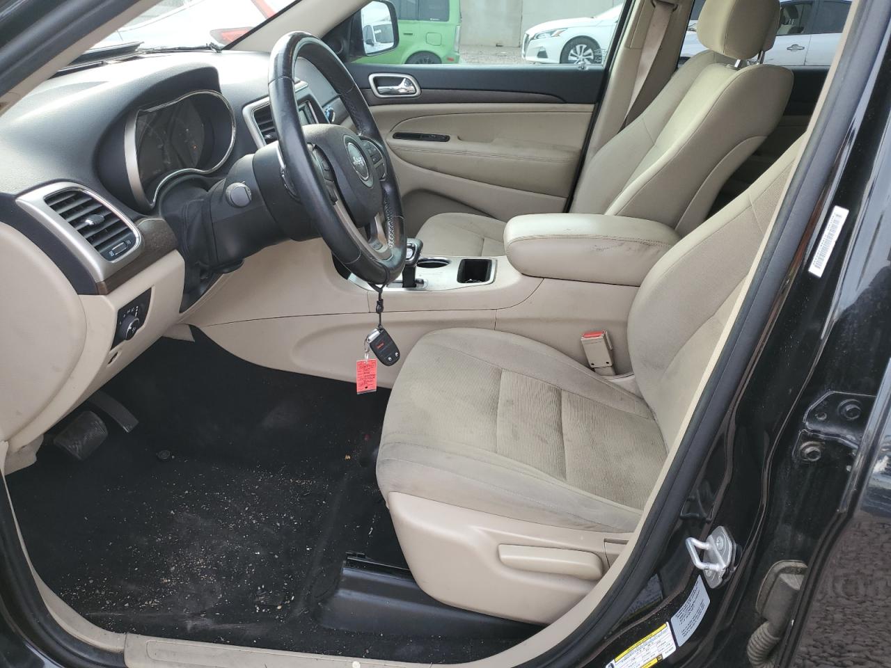 2015 Jeep Grand Cherokee VIN 1C4RJEAG6FC914855 Copart auction photo, front end / side damage thumbnail 7