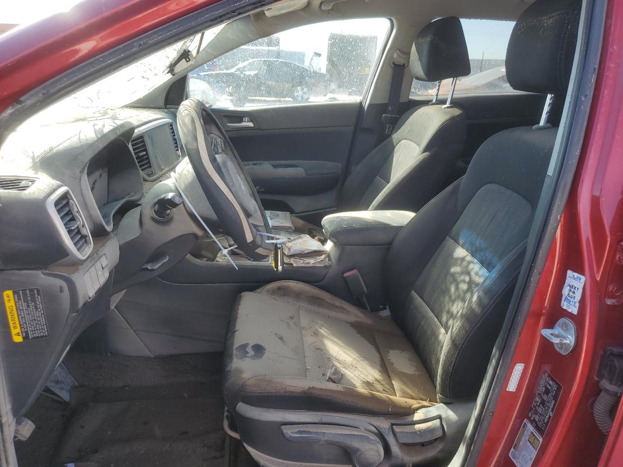 2021 KIA Sportage VIN KNDPM3AC6M7926915 Copart auction photo, water/flood / top/roof damage thumbnail 7