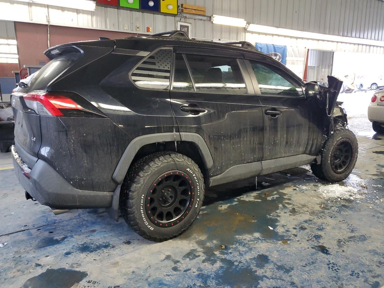 2020 Toyota RAV 4 VIN 2T3H1RFV4LW088218 Copart auction photo, all over damage thumbnail 3
