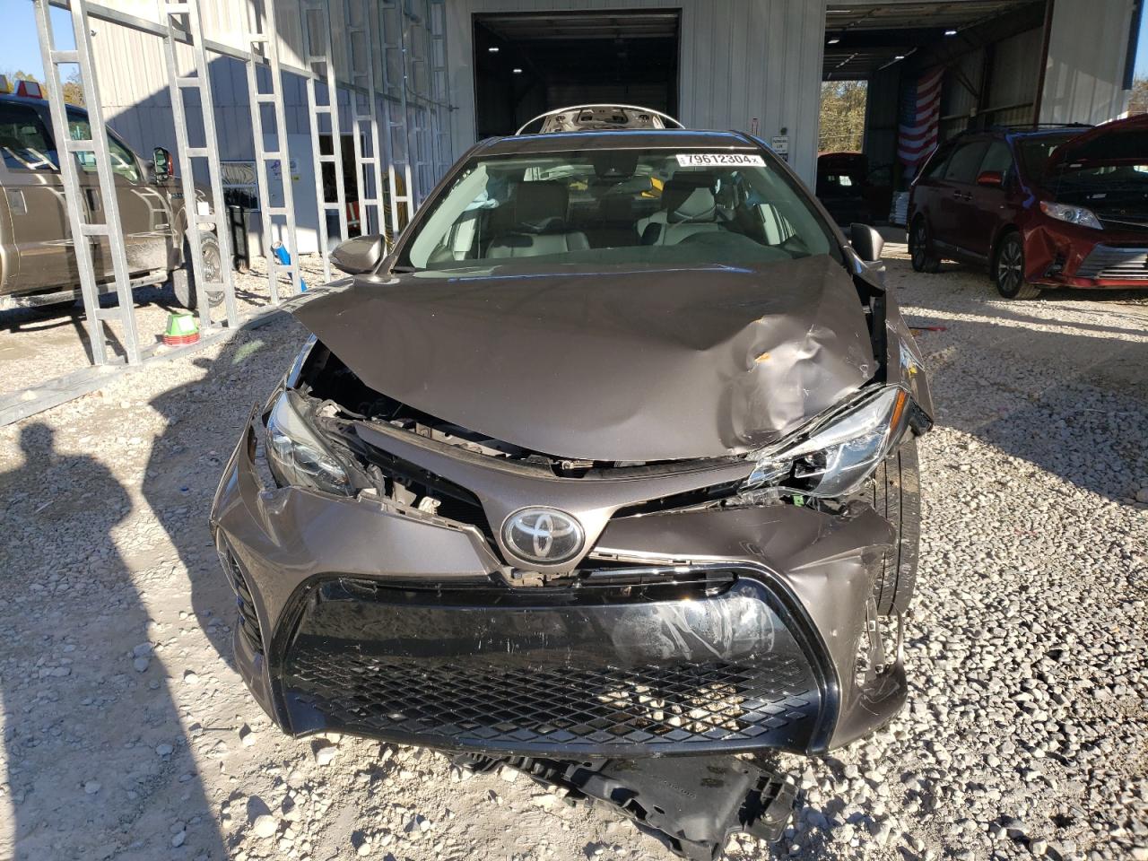 2017 Toyota Corolla VIN 5YFBURHE5HP679802 Copart auction photo, front end / minor dent/scratches damage thumbnail 5