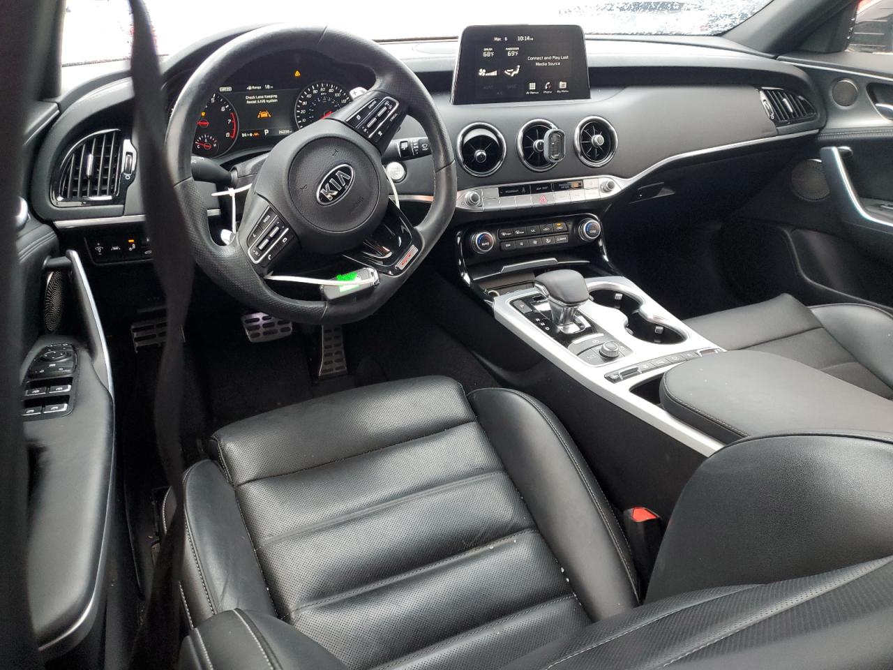 2021 KIA Stinger VIN KNAE55LCXM6091420 Copart auction photo, vandalism damage thumbnail 8