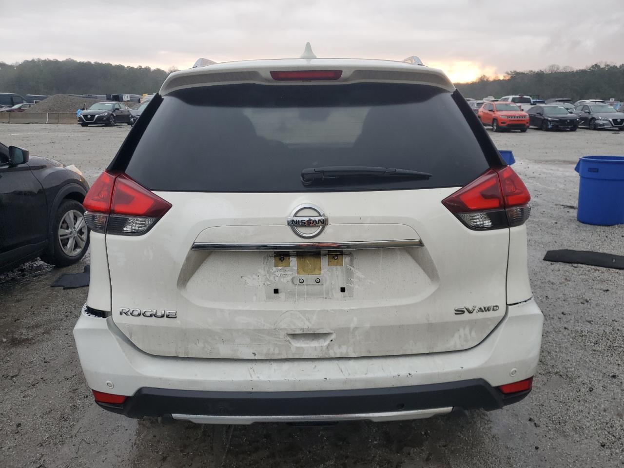 2020 Nissan Rogue VIN JN8AT2MV7LW142719 Copart auction photo, front end damage thumbnail 6