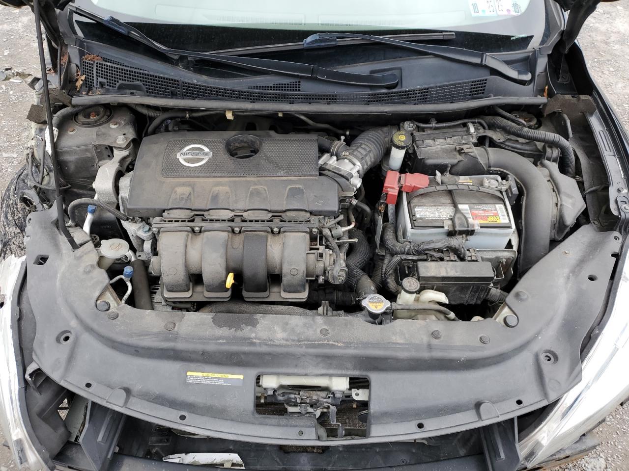 2013 Nissan Sentra VIN 3N1AB7AP7DL756441 Copart auction photo, front end damage thumbnail 11