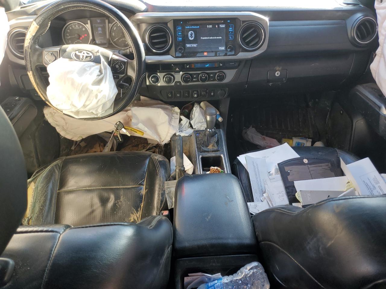 2018 Toyota Tacoma VIN 5TFGZ5AN8JX128684 Copart auction photo, all over damage thumbnail 8