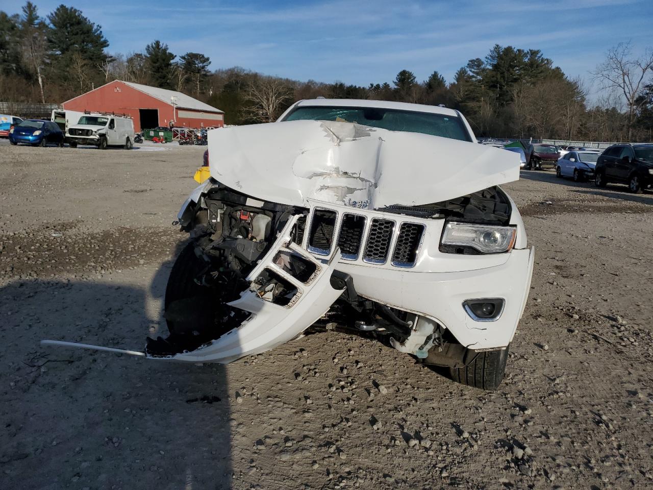 2015 Jeep Grand Cherokee VIN 1C4RJFCG6FC894724 Copart auction photo, front end / rear end damage thumbnail 5