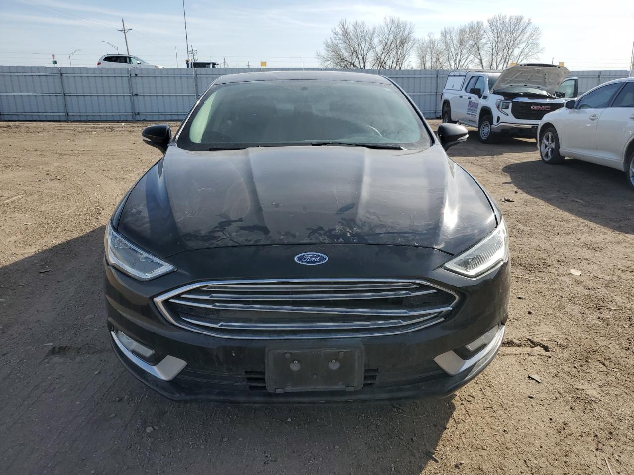 2018 Ford Fusion VIN 3FA6P0D90JR168274 Copart auction photo, rear end / hail damage thumbnail 5