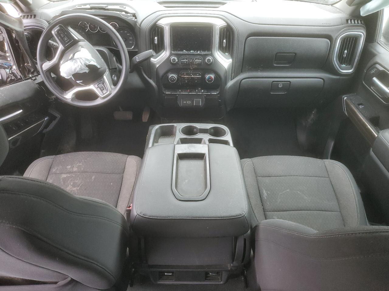 2020 Chevrolet Silverado VIN 1GCUYDEDXLZ221554 Copart auction photo, all over damage thumbnail 8