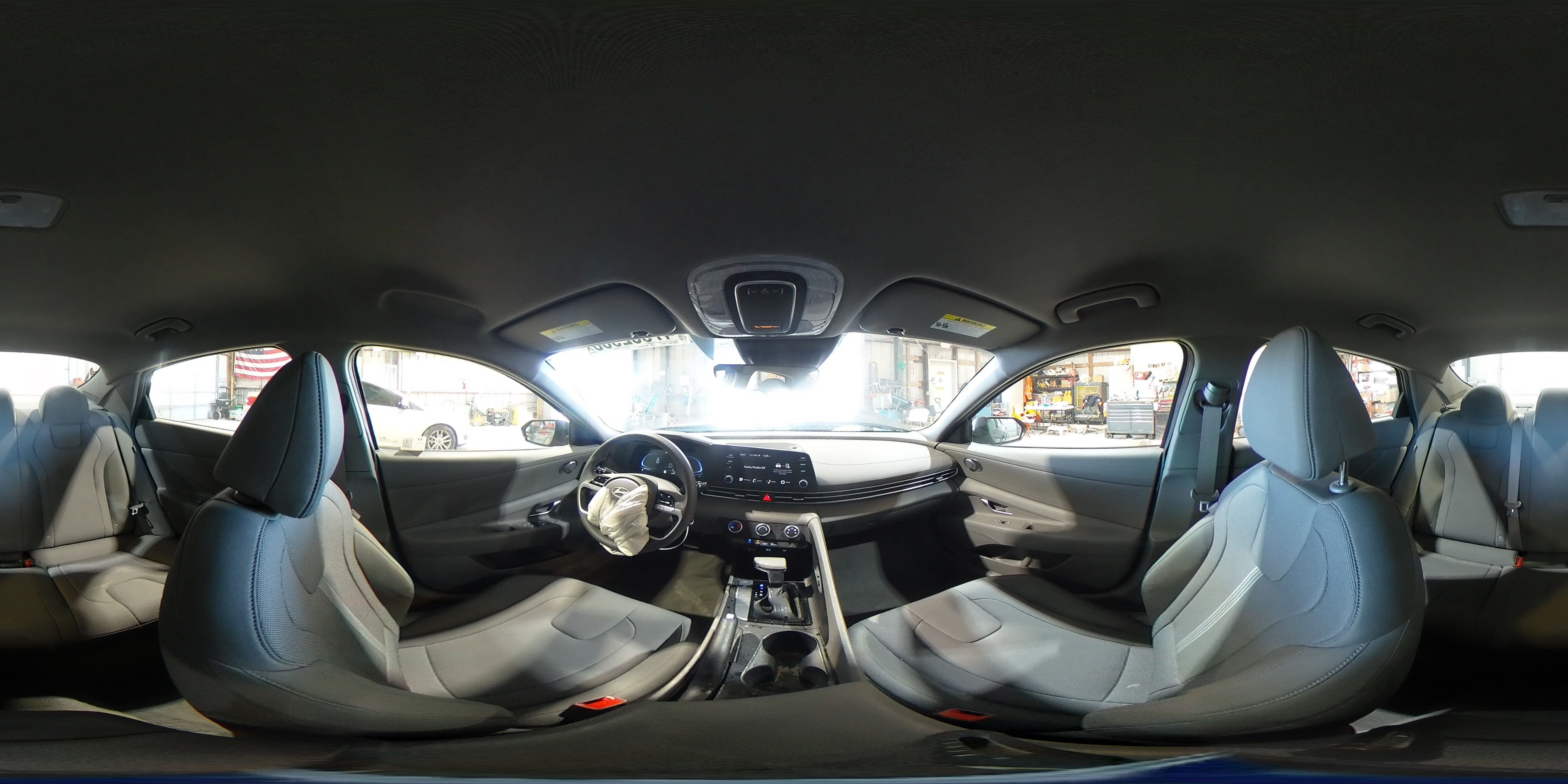 2024 Hyundai Elantra VIN KMHLL4DGXRU851159 Copart auction photo, front end / minor dent/scratches damage thumbnail 12