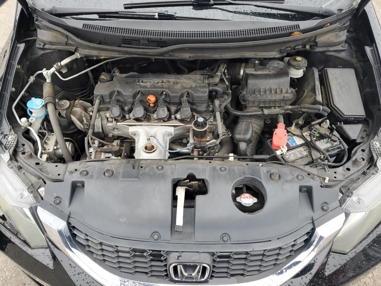 2015 Honda Civic VIN 19XFB2F57FE007904 Copart auction photo, front end damage thumbnail 11