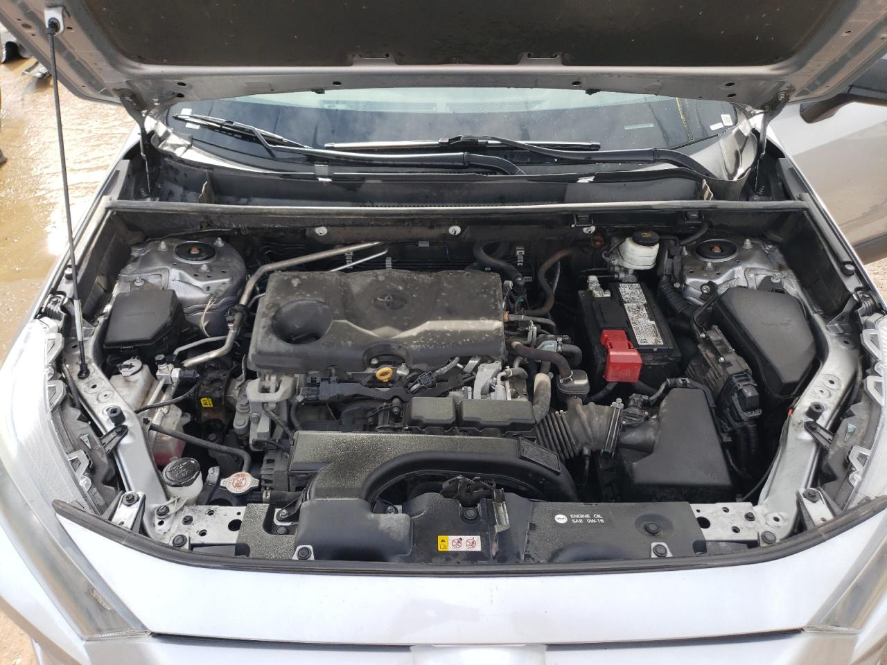 2021 Toyota RAV 4 VIN 2T3H1RFV8MC130814 Copart auction photo, rear end damage thumbnail 11