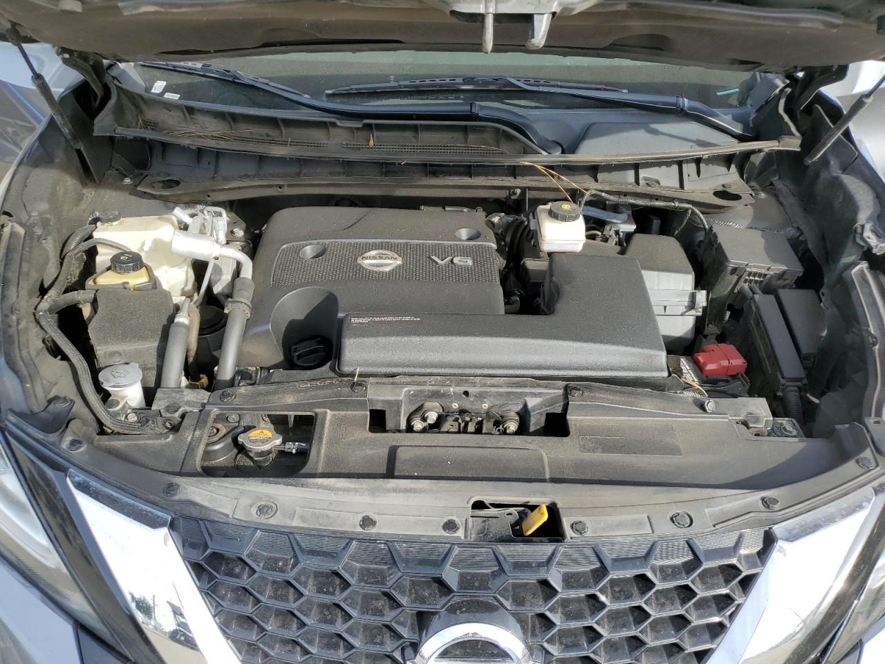 2021 Nissan Murano VIN 5N1AZ2BS3MC123456 Copart auction photo, front end / side damage thumbnail 13
