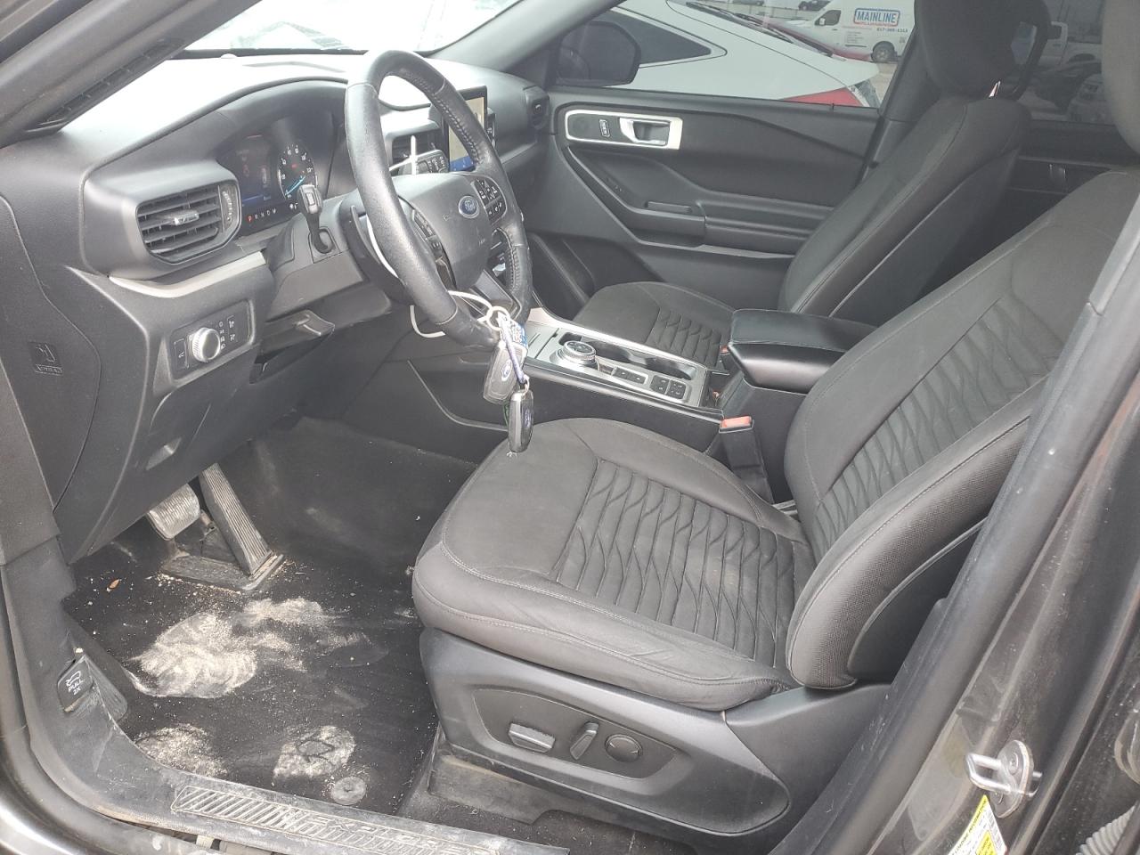 2020 Ford Explorer VIN 1FMSK7DH9LGB92912 Copart auction photo, front end damage thumbnail 7