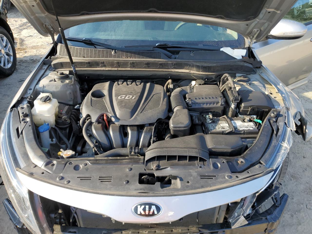 2015 KIA Optima VIN KNAGM4A71F5544456 Copart auction photo, front end / minor dent/scratches damage thumbnail 11