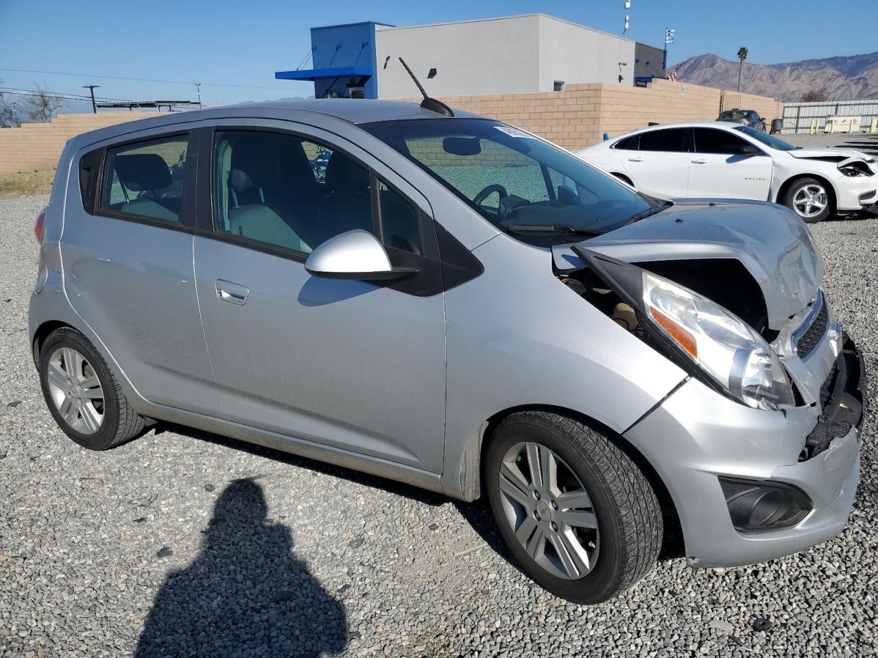 2015 Chevrolet Spark VIN KL8CD6S97FC719696 Copart auction photo, front end / minor dent/scratches damage thumbnail 4