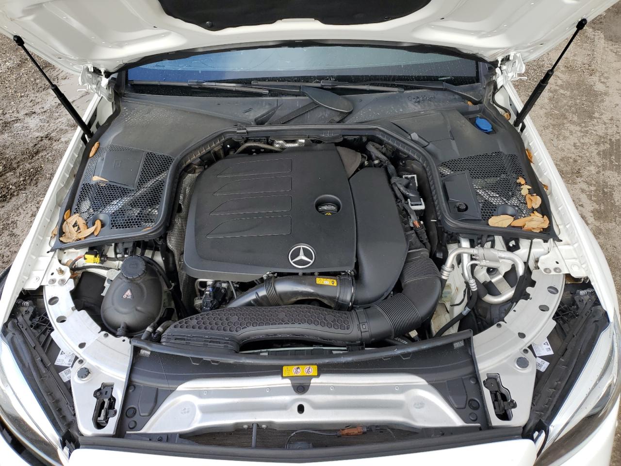2022 Mercedes-Benz C-klasse VIN W1KWJ8DB0NG113775 Copart auction photo, front end damage thumbnail 12