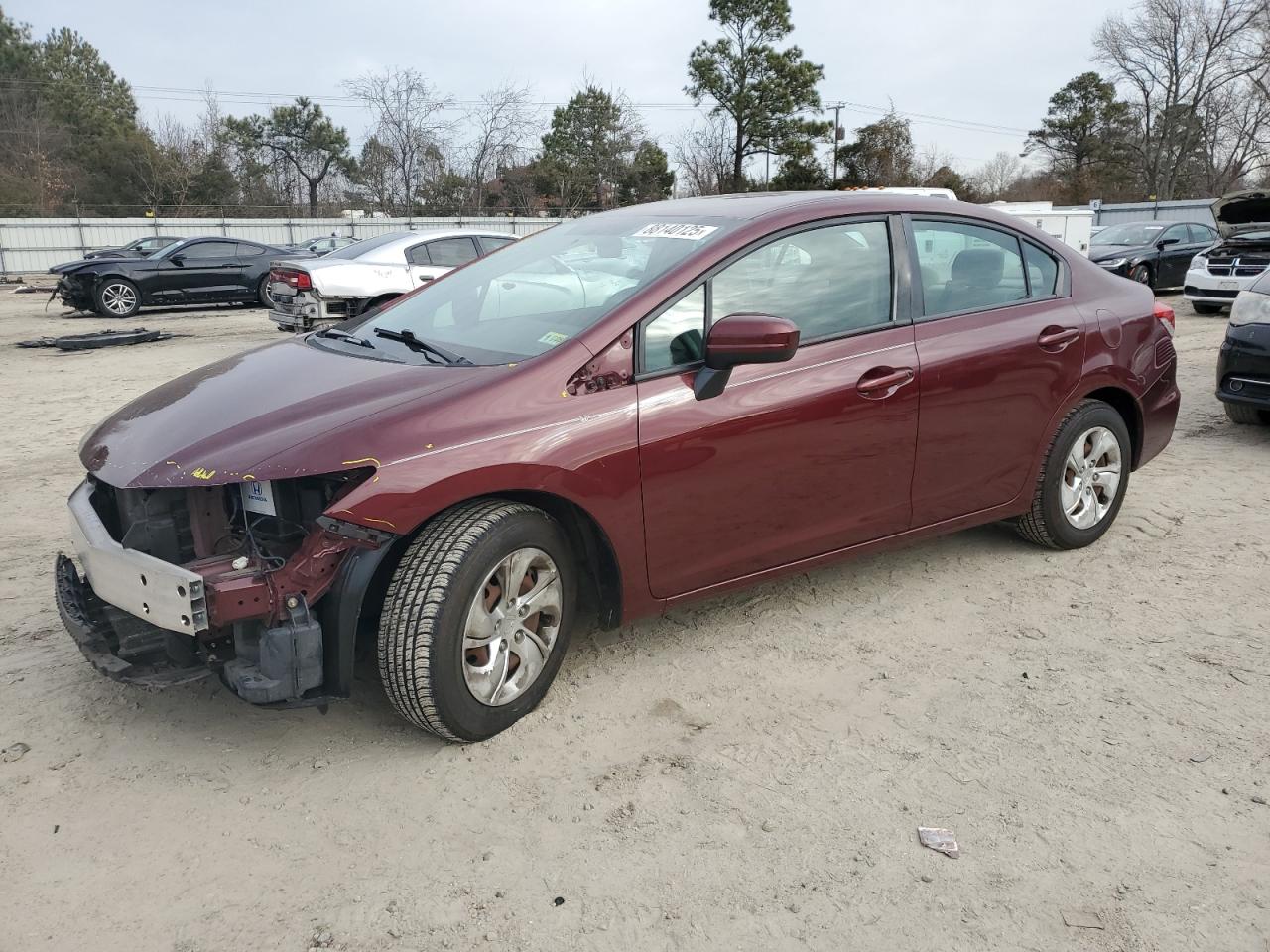 2015 Honda Civic VIN 2HGFB2F50FH559265
