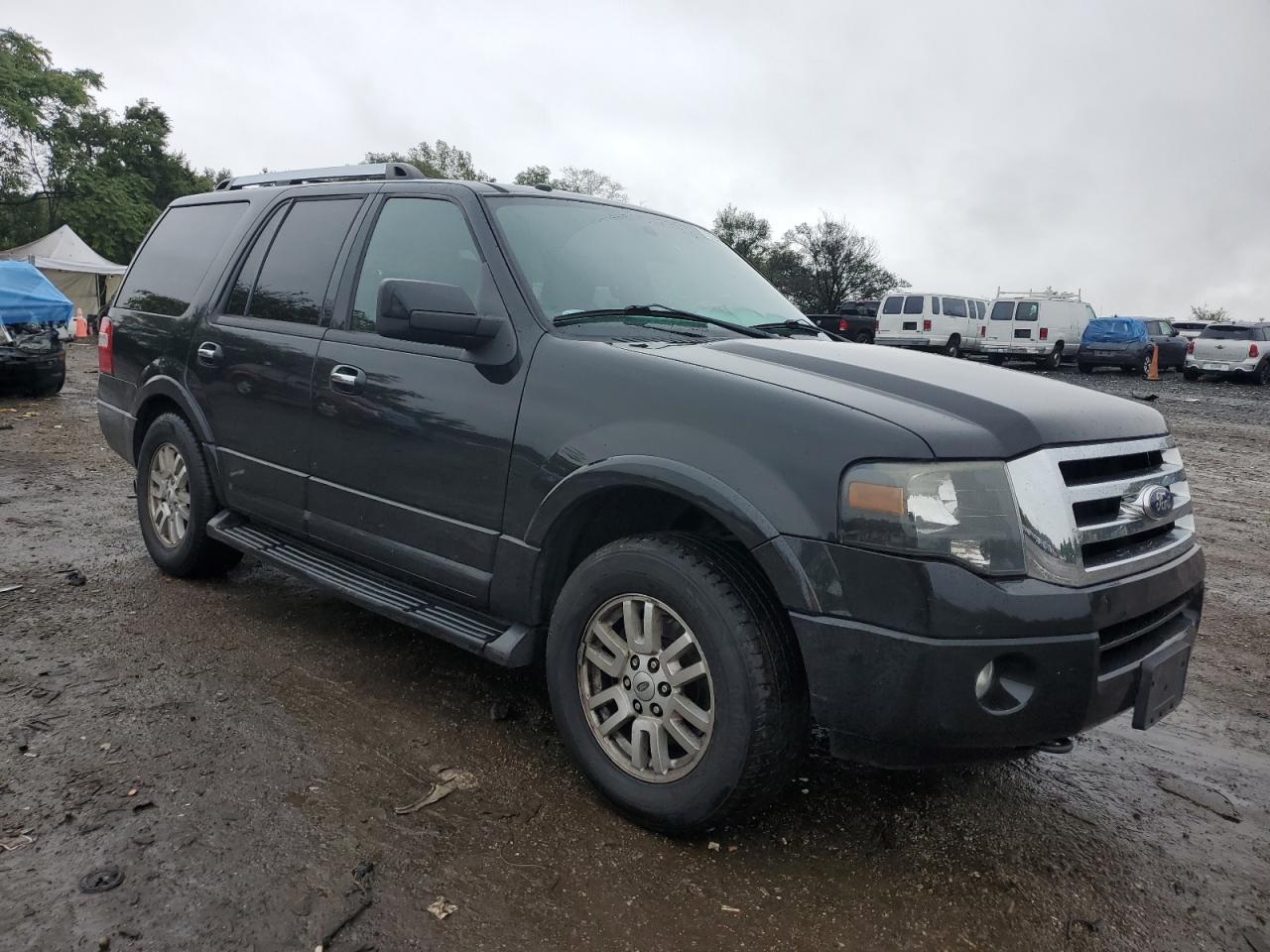 2013 Ford Expedition VIN 1FMJU2A50DEF56182 Copart auction photo, side damage thumbnail 4