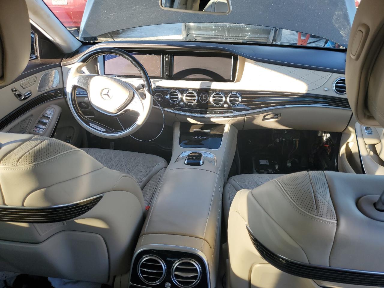2016 Mercedes-Benz S-klasse VIN WDDUG8FB7GA250043 Copart auction photo, stripped damage thumbnail 8