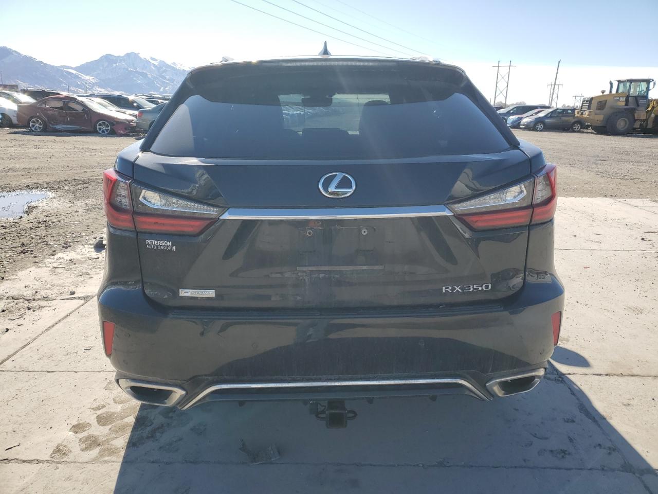 2017 Lexus RX VIN 2T2BZMCA8HC129174 Copart auction photo, side / front end damage thumbnail 6