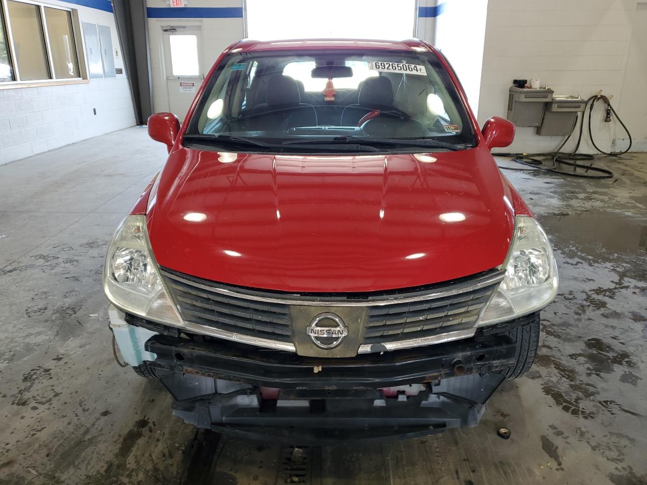 2009 Nissan Versa VIN 3N1BC13E29L372343 Copart auction photo, side / undercarriage damage thumbnail 5