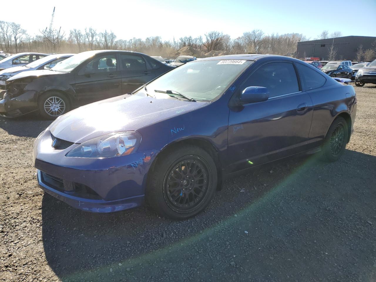 2006 Acura RSX VIN JH4DC54816S007931