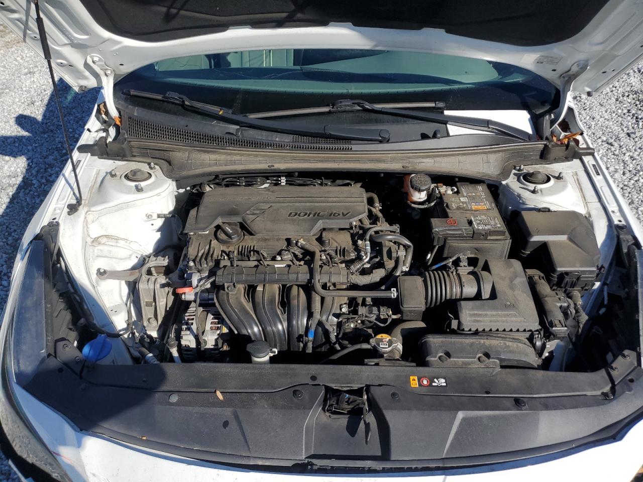 2022 Hyundai Elantra VIN 5NPLN4AG6NH069853 Copart auction photo, front end damage thumbnail 11
