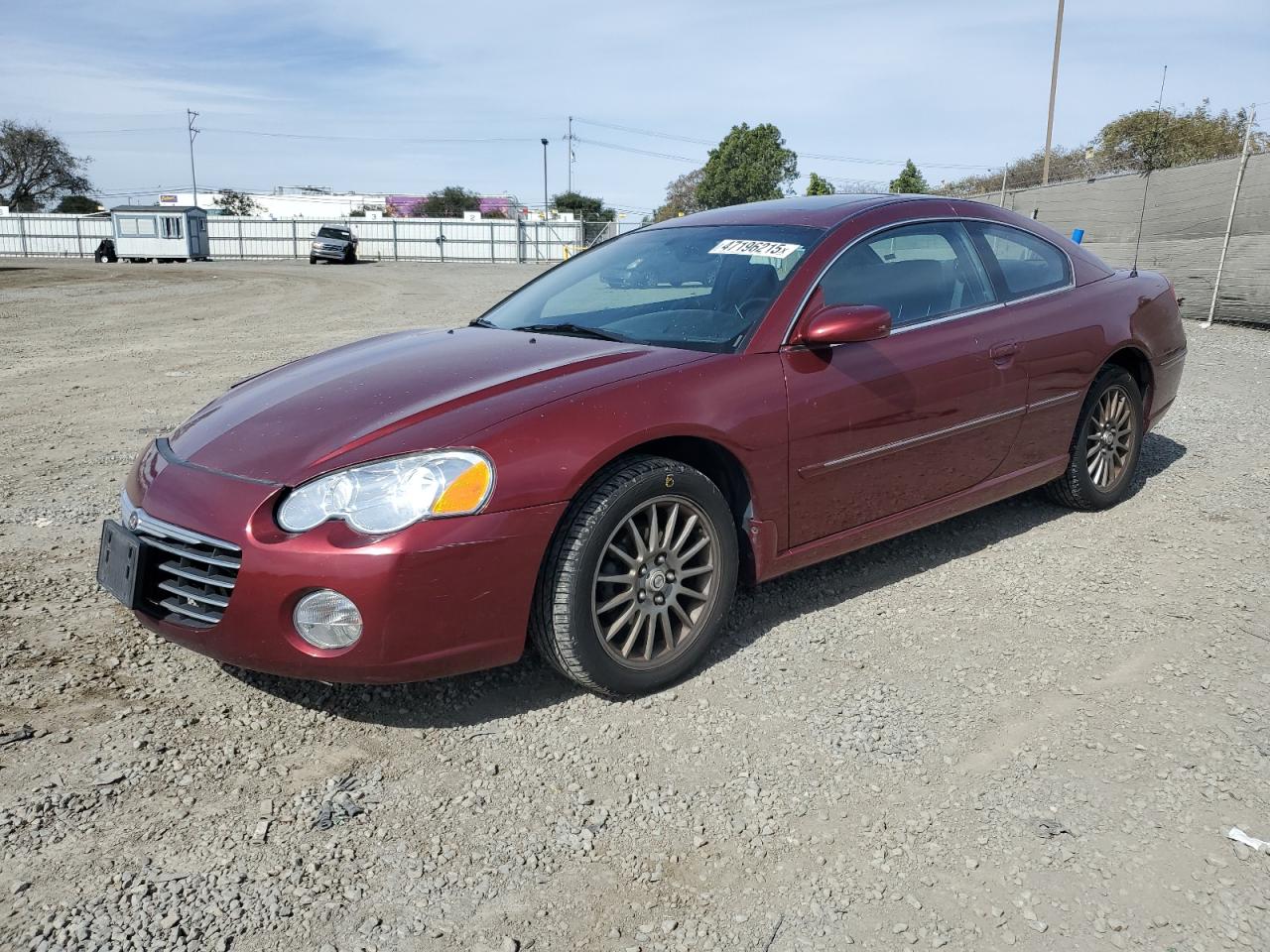 2003 Chrysler Sebring VIN 4C3AG52HX3E185037