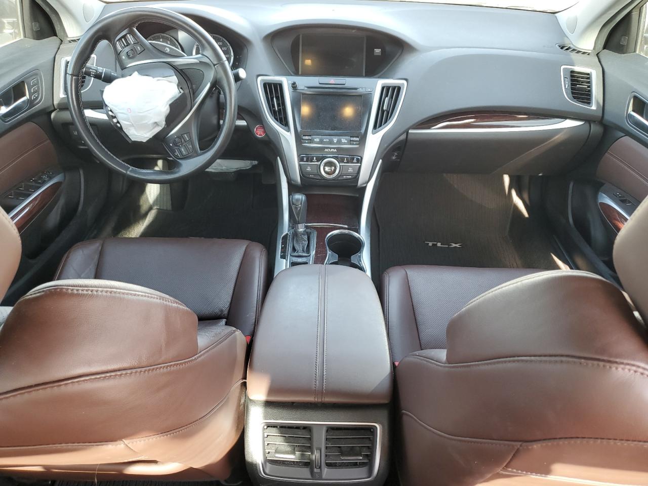 2015 Acura TLX VIN 19UUB1F54FA018932 Copart auction photo, front end / minor dent/scratches damage thumbnail 8