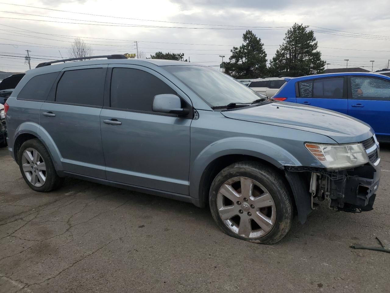 2010 Dodge Journey VIN 3D4PG5FV1AT118690 Copart auction photo, front end / undercarriage damage thumbnail 4