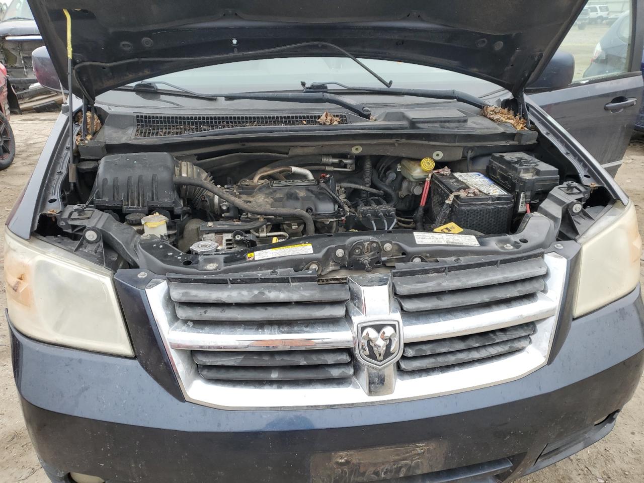 2008 Dodge Caravan VIN 1D8HN54P28B136186 Copart auction photo, mechanical damage thumbnail 11