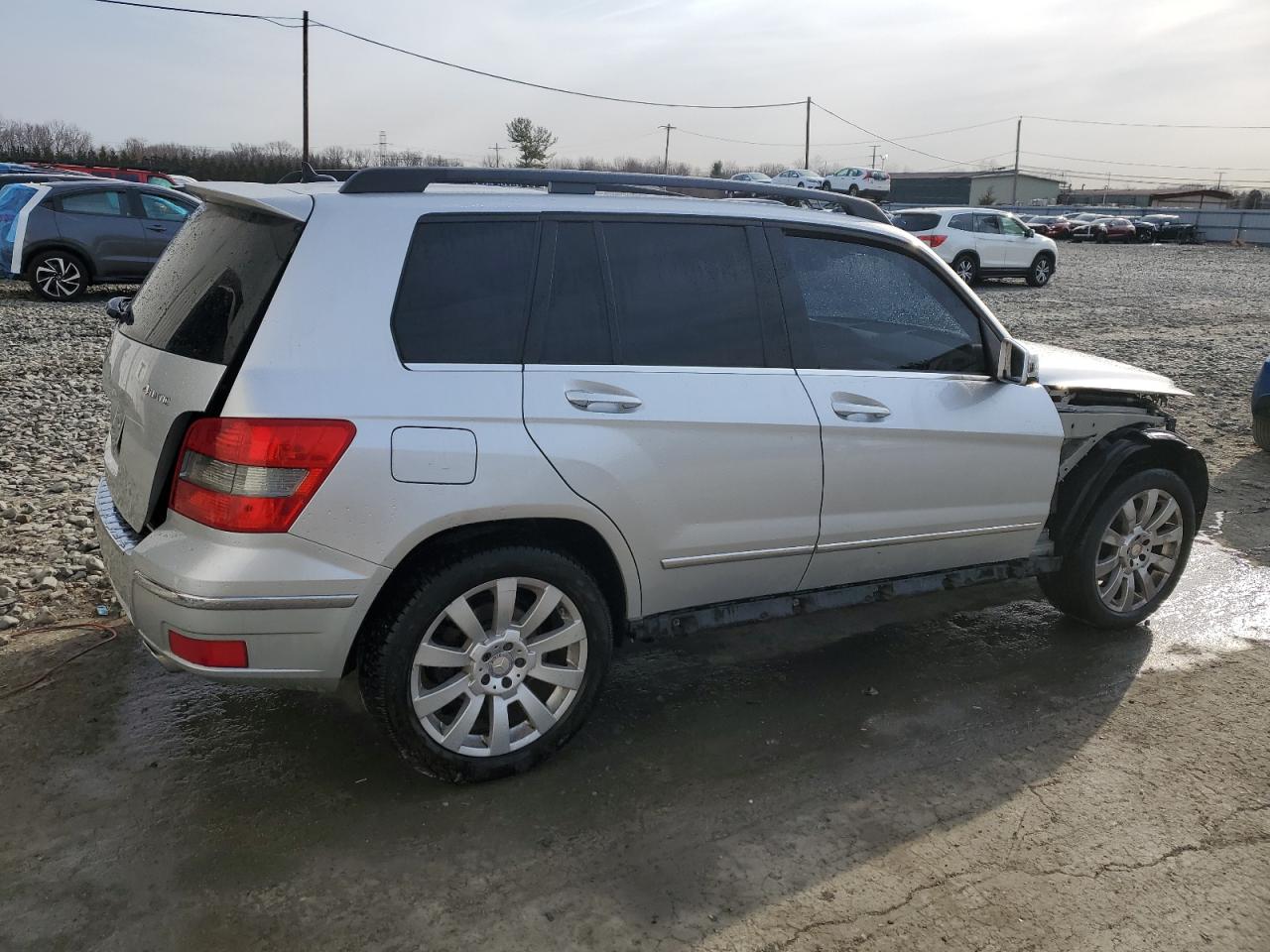 2012 Mercedes-Benz GLK-klasse VIN WDCGG8HB2CF809770 Copart auction photo, rear end damage thumbnail 3
