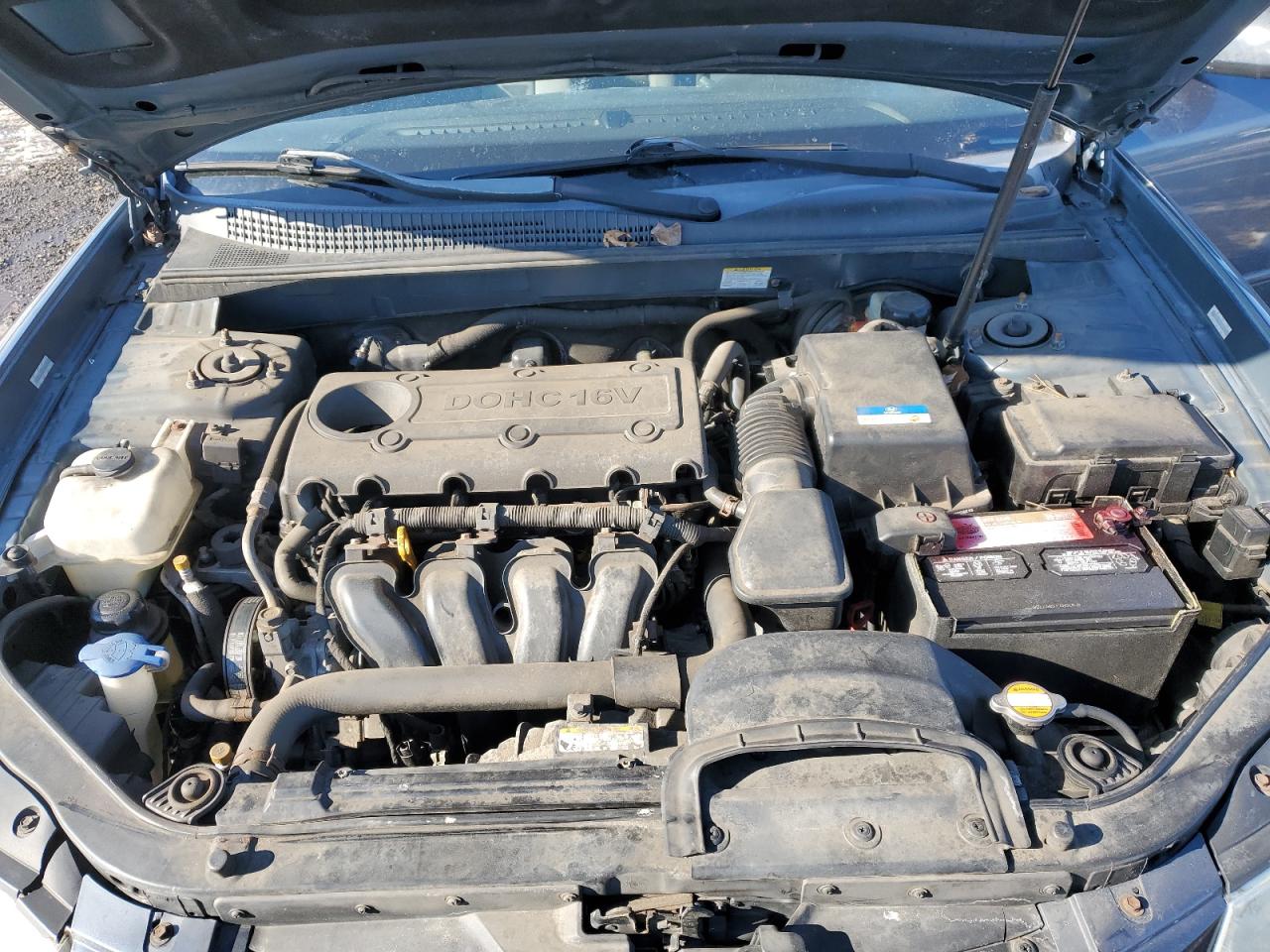 2010 Hyundai Sonata VIN 5NPET4AC2AH627865 Copart auction photo, front end damage thumbnail 12