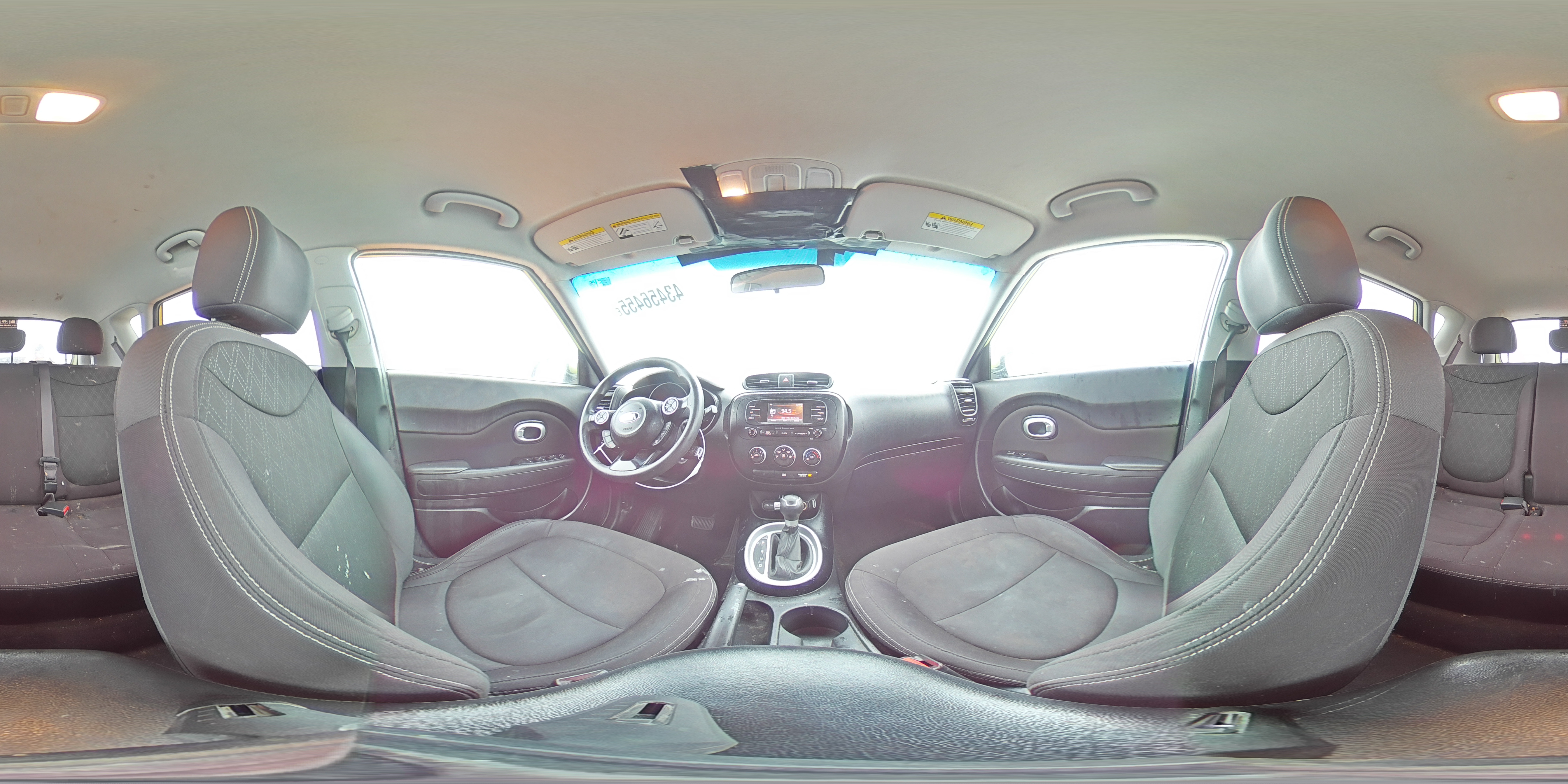 2013 KIA Soul VIN KNDJT2A66D7550312 Copart auction photo, front end damage thumbnail 14