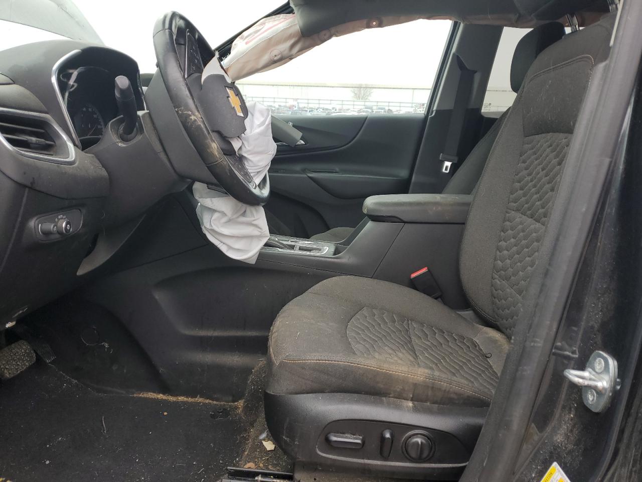 2018 Chevrolet Equinox VIN 3GNAXSEV7JL101273 Copart auction photo, front end / side damage thumbnail 7