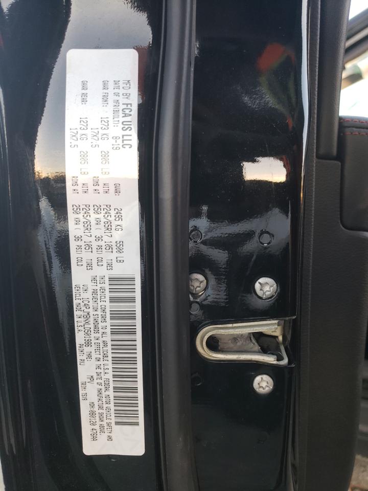 2020 Jeep Cherokee VIN 1C4PJMBNXLD501986 Copart auction photo, all over damage thumbnail 15